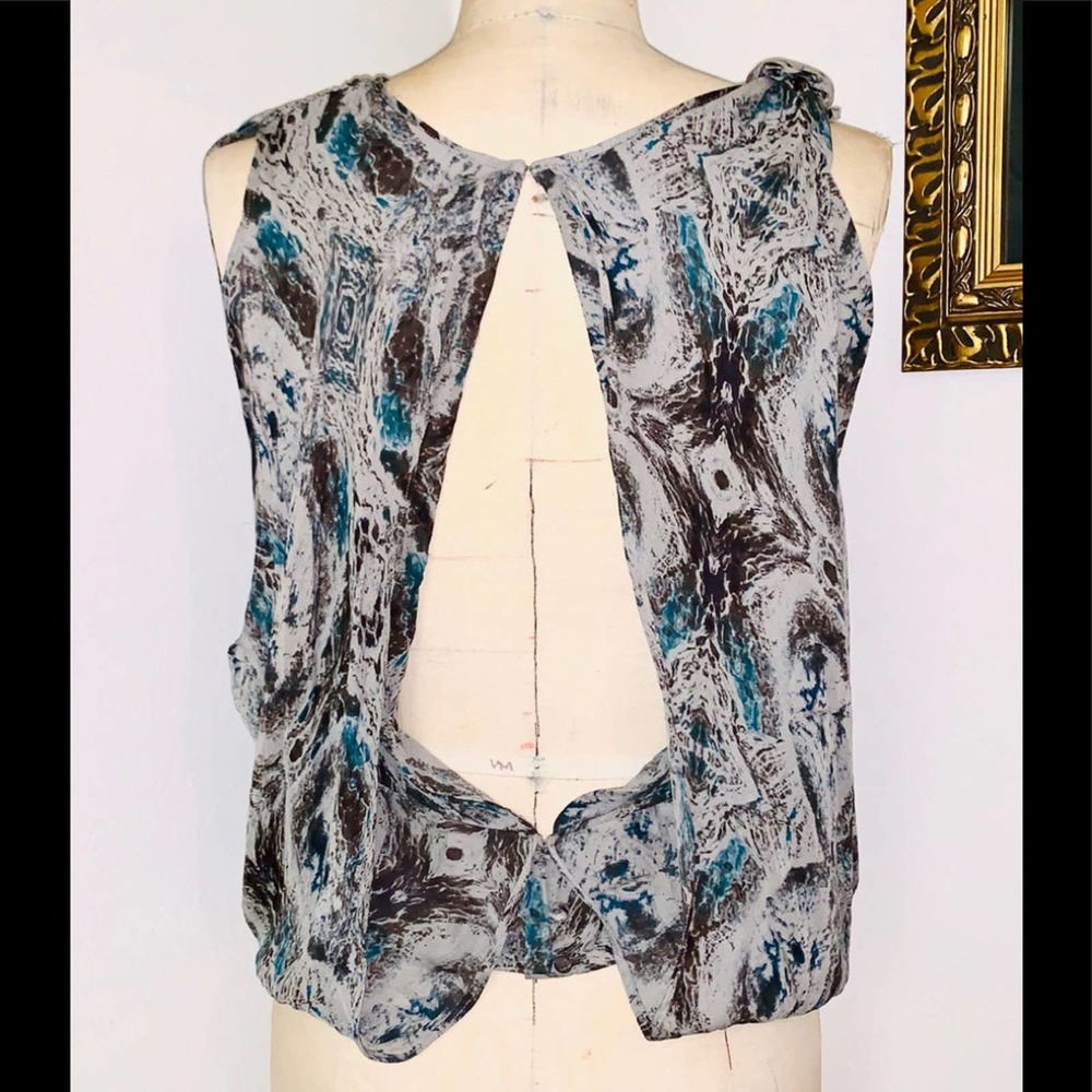 Robert Rodriguez Silk Top - Picture 1 of 7